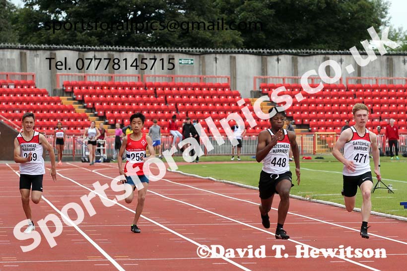 100 metres, 2021 Gateshead Tartan Games. Photo: David T. Hewitson/Sports for All Pics